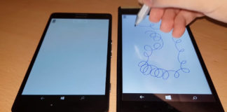 Unreleased Lumia with Surface Pen