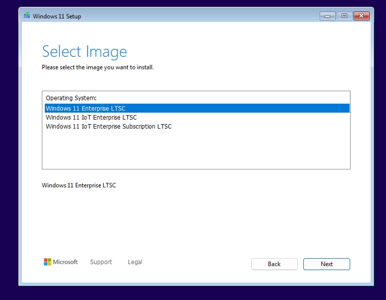 Windows 11 Enterprise LTSC