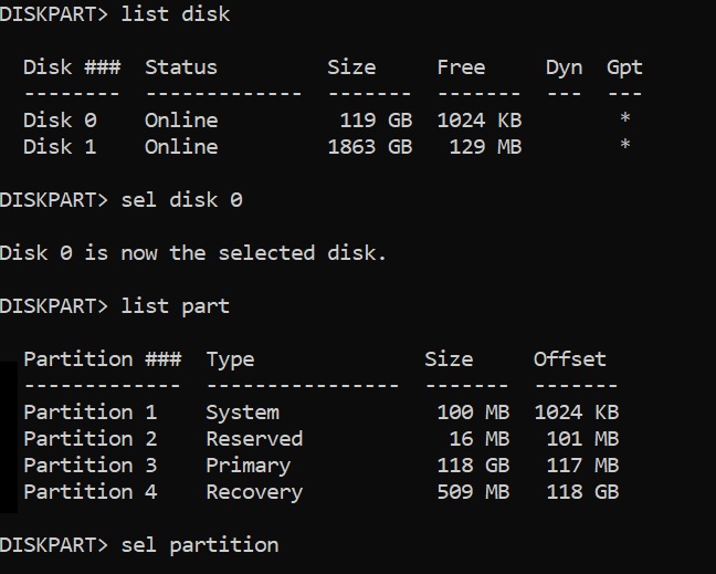 Windows 11 error 0x80070643 can be fixed by resizing disk