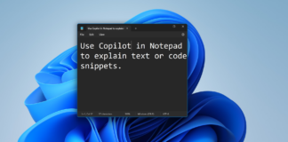 Hands-on with Microsoft Copilot AI in Notepad for Windows 11